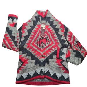 Ralph Lauren Aztec Cardigan Sweater - Women's Large